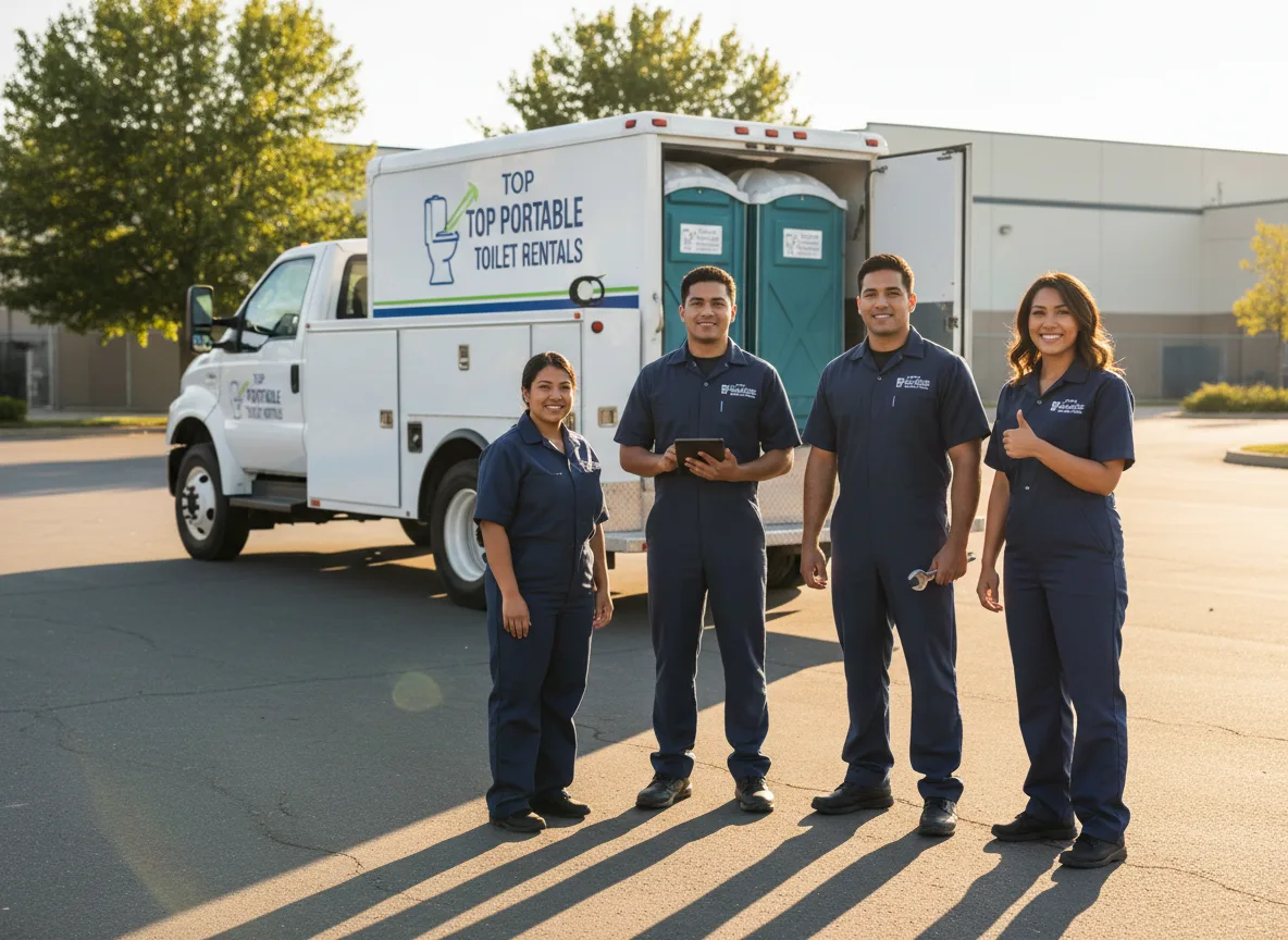 Short Term Porta Potty Rental company in Prather, CA